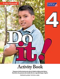 Do it! 4 Cuaderno de Actividades, Editorial: University of Dayton Publishing, Nivel: Primaria, Grado: 4