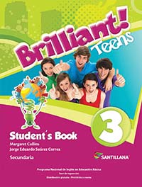 Brilliant! Teens 3, Editorial: Santillana, Nivel: Secundaria, Grado: 3