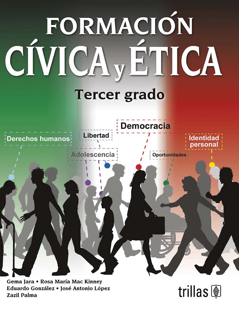 Formación Cívica y Ética. Tercer grado, Editorial: Trillas, Nivel: Macrotipo Secundaria, Grado: 3