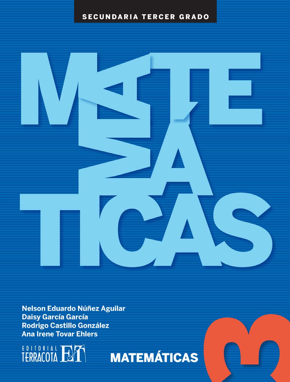 Matemáticas 3, Editorial: Terracota, Nivel: Secundaria, Grado: 3