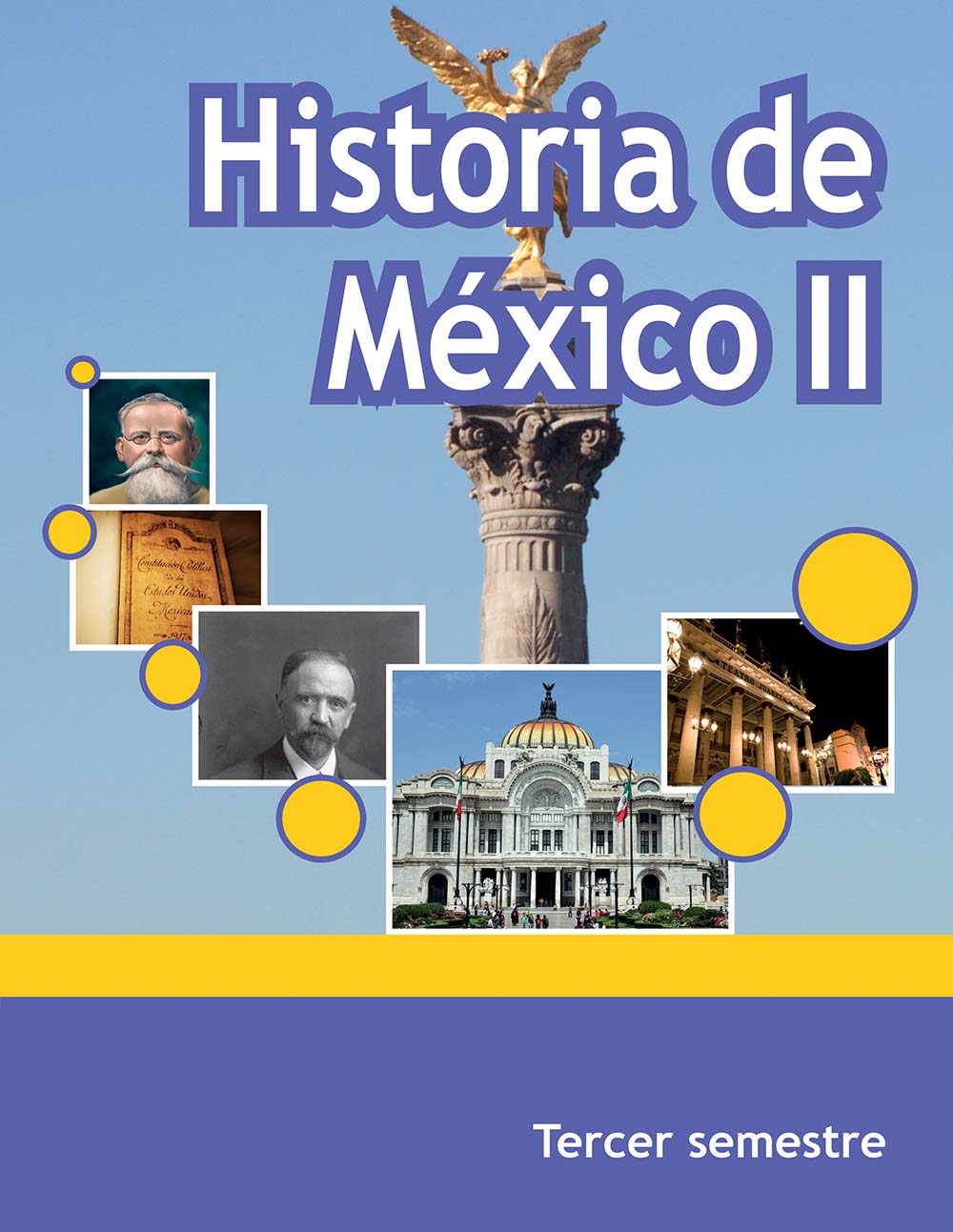 Historia de México II. 3er semestre. , Editorial: Secretaría de Educación Pública, Nivel: Telebachillerato, Grado: 3