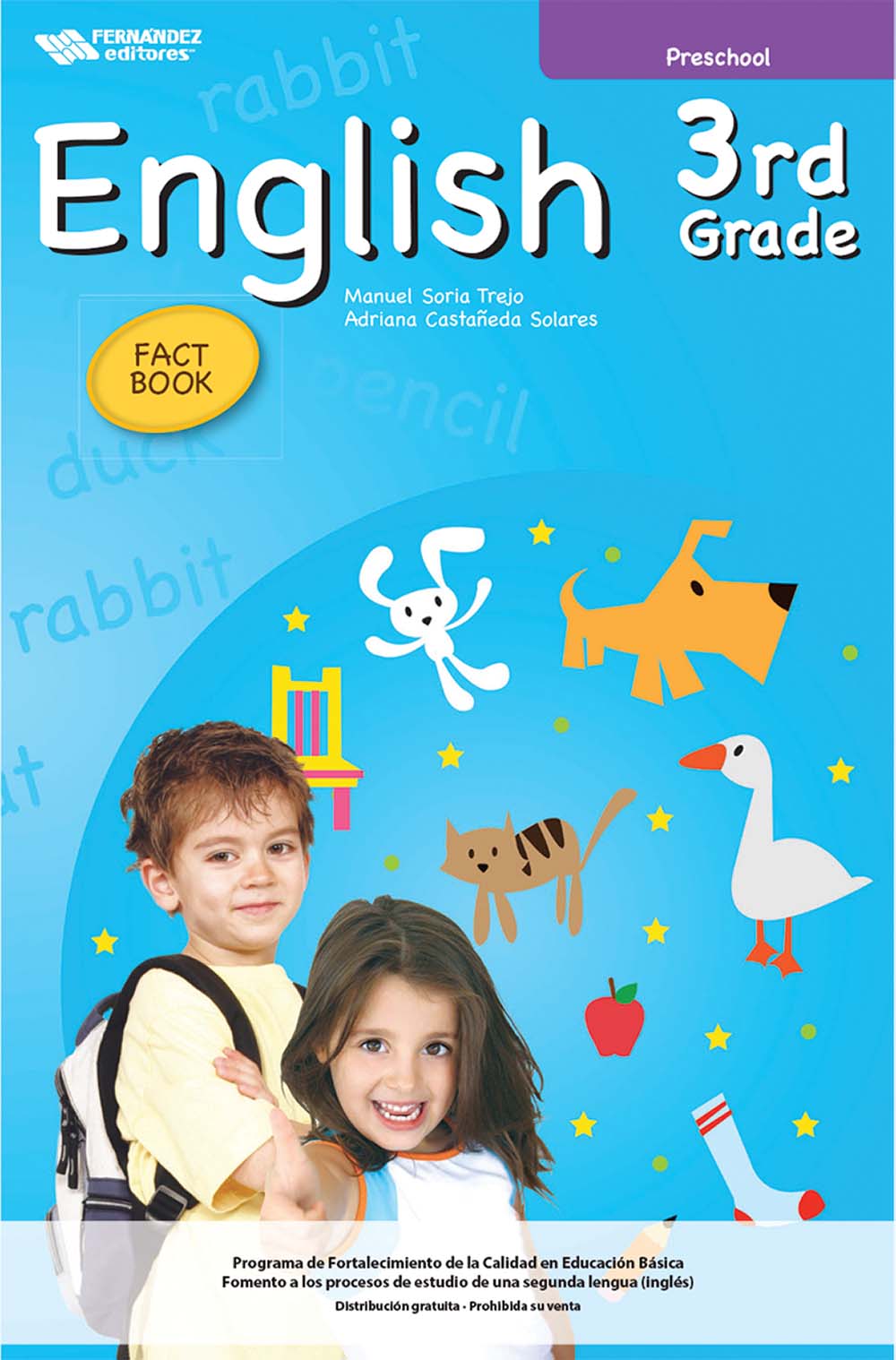 English 3rd Grade Big Book Non Fiction, Editorial: Fernández Editores, Nivel: Preescolar, Grado: 3