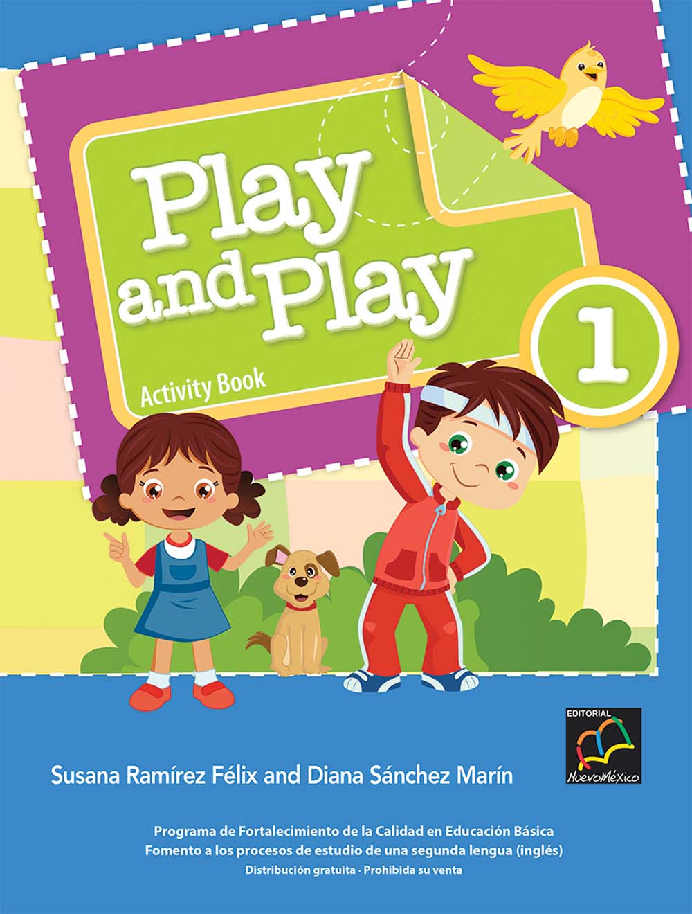 Play and Play 1 Cuaderno de Actividades, Editorial: Nuevo México, Nivel: Primaria, Grado: 1