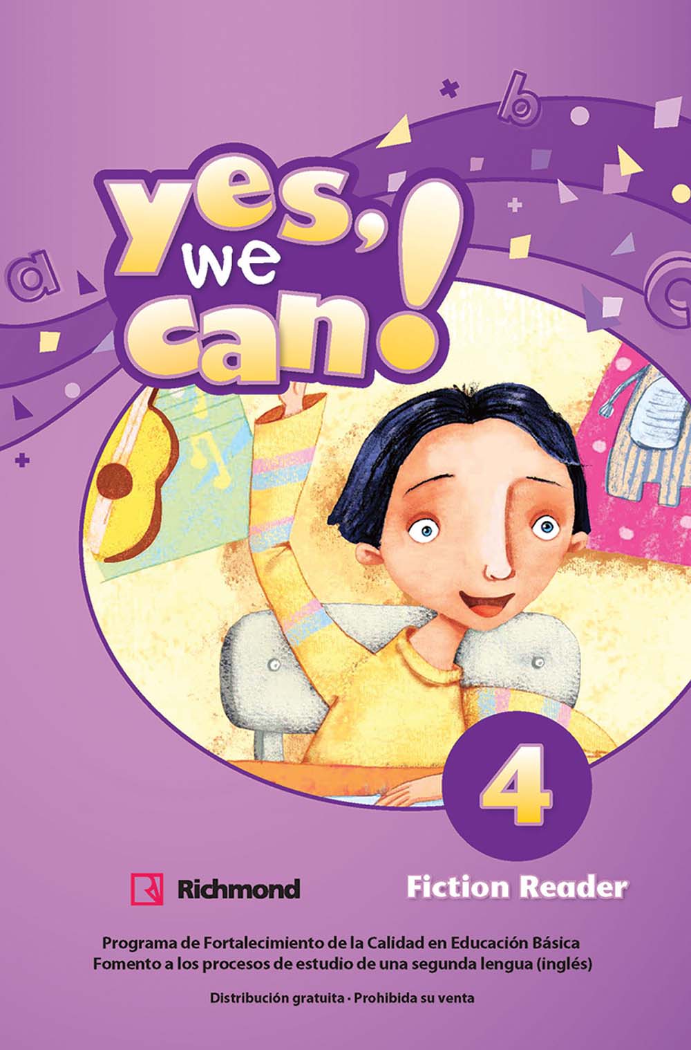 Yes, We Can! 4 Libro de Lectura, Editorial: Richmond Publishing, Nivel: Primaria, Grado: 4