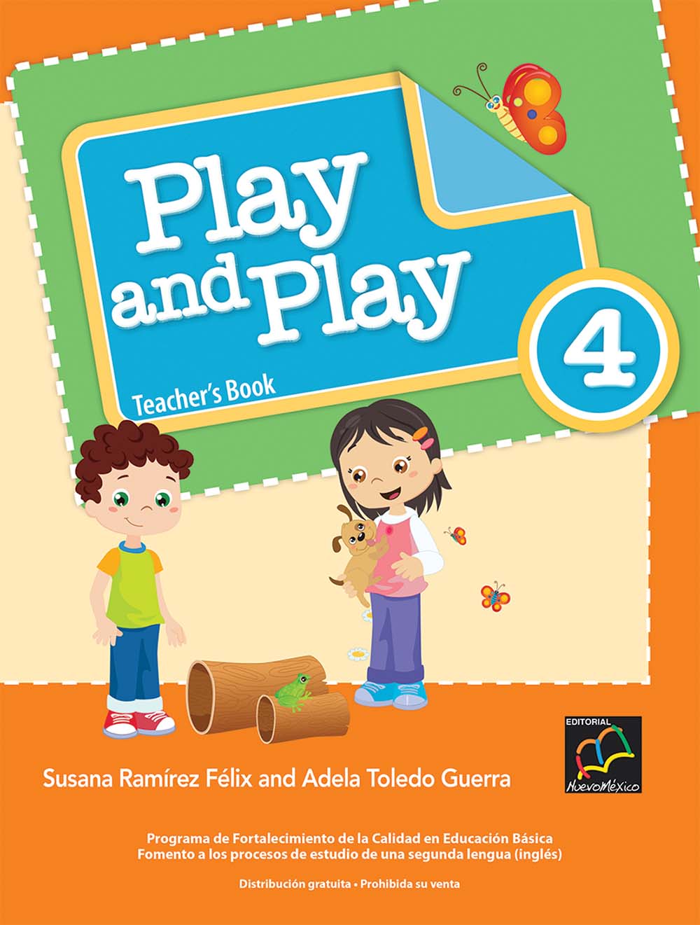 Play And Play 4. 4th Grade Guía Didáctica, Editorial: Nuevo México, Nivel: Primaria, Grado: 4