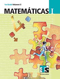 Matemáticas I. Volumen II, Editorial: Secretaría de Educación Pública, Nivel: Telesecundaria, Grado: 1