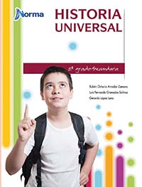 Historia universal, Editorial: Norma Ediciones, Nivel: Braille Secundaria, Grado: 2