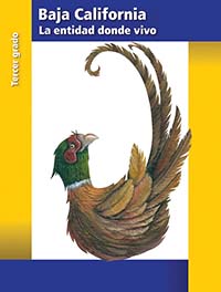 La entidad donde vivo Baja California Norte, Editorial: Secretaría de Educación Pública, Nivel: Primaria, Grado: 3