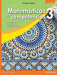 Matemáticas 3. Por competencias, Editorial: Pearson Educación, Nivel: Secundaria, Grado: 3