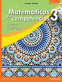 Matemáticas 3. Por competencias, Editorial: Pearson Educación, Nivel: Secundaria, Grado: 3