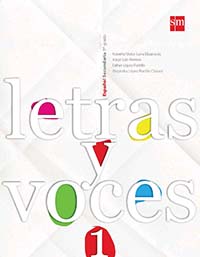Letras y voces 1, Editorial: Ediciones SM, Nivel: Secundaria, Grado: 1