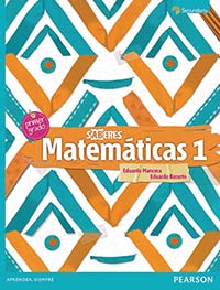 Matemáticas 1. serie saberes, Editorial: Pearson Educación, Nivel: Secundaria, Grado: 1