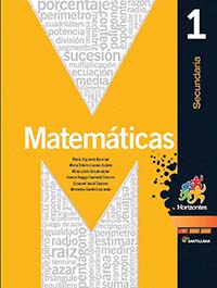 Matemáticas 1. Horizontes, Editorial: Santillana, Nivel: Secundaria, Grado: 1