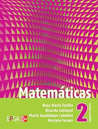 Matemáticas 2, Editorial: EPSA / McGraw-Hill, Nivel: Secundaria, Grado: 2