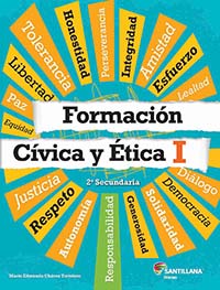 Formación Cívica y Ética I. Santillana Ateneo, Editorial: Santillana, Nivel: Secundaria, Grado: 2