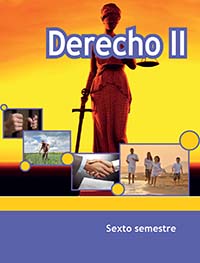 Derecho II, Editorial: Secretaría de Educación Pública, Nivel: Telebachillerato, Grado: 6