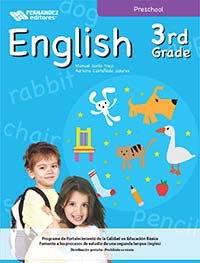 English 3rd Grade Preschool Cuaderno de Actividades, Editorial: Fernández Educación, Nivel: Preescolar, Grado: 3