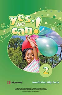 Yes, We Can 2 Big Book Non Fiction, Editorial: Richmond Publishing, Nivel: Primaria, Grado: 2