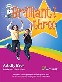 Brilliant! Three Cuaderno de Actividades, Editorial: Santillana, Nivel: Primaria, Grado: 3