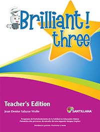 Brilliant! Three Guía Didáctica, Editorial: Santillana, Nivel: Primaria, Grado: 3