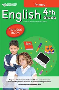 English 4th Grade Primary Libro de Lectura, Editorial: Fernández Editores, Nivel: Primaria, Grado: 4