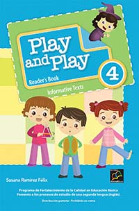 Play and Play 4 Libro de Lectura, Editorial: Nuevo México, Nivel: Primaria, Grado: 4