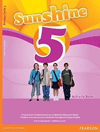 Sunshine 5 Cuaderno de Actividades, Editorial: Pearson Educación, Nivel: Primaria, Grado: 5
