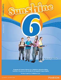 Sunshine 6 Cuaderno de Actividades, Editorial: Pearson Educación, Nivel: Primaria, Grado: 6