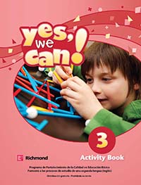 Yes, We Can! 3 Cuaderno de Actividades, Editorial: Richmond Publishing, Nivel: Primaria, Grado: 3