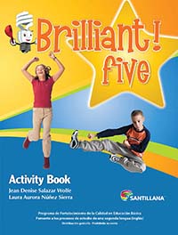 Brilliant! Five Cuaderno de Actividades, Editorial: Santillana, Nivel: Primaria, Grado: 5