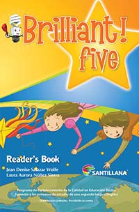 Brilliant! Five Libro de Lectura, Editorial: Santillana, Nivel: Primaria, Grado: 5